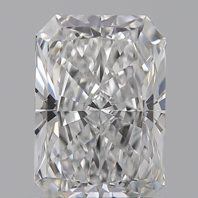 1.08 Carat Radiant Lab Diamond with  Cut Diamond in 14KT  view 1
