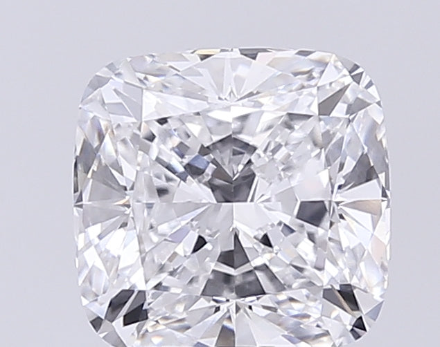 3.08 Carat Cushion Lab Diamond with  Cut Diamond in 14KT  view 1
