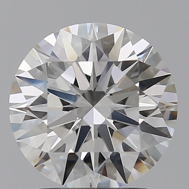 2.01 Carat Round Lab Diamond with  Cut Diamond in 14KT  view 1
