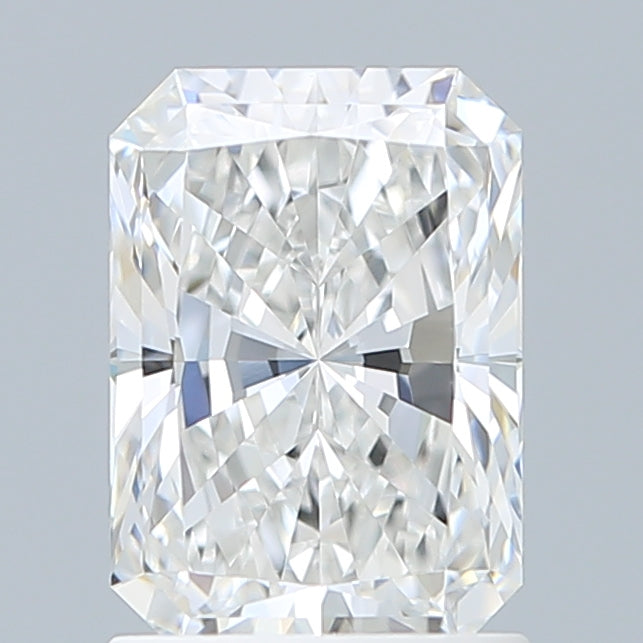 1.54 Carat Radiant Lab Diamond with  Cut Diamond in 14KT  view 1

