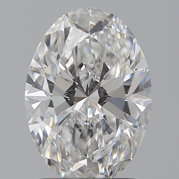 1.55 Carat Oval Lab Diamond with  Cut Diamond in 14KT  view 1
