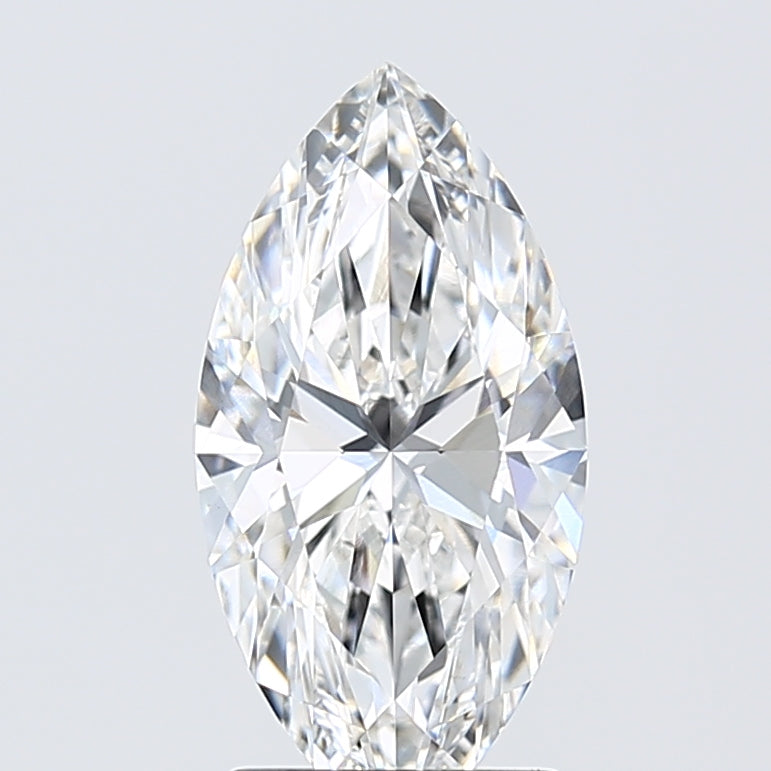 2.22 Carat Marquise Lab Diamond with  Cut Diamond in 14KT  view 1
