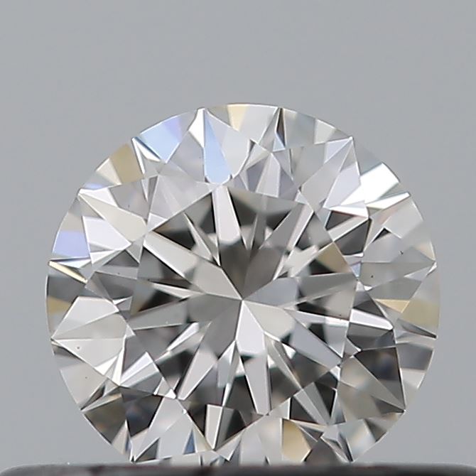0.32 Carat Round Natural Diamond with  Cut Diamond in 14KT  view 1
