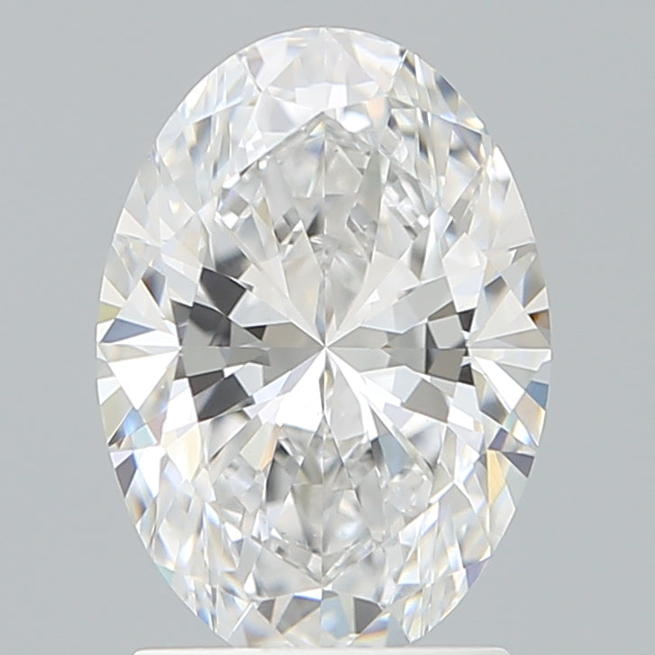 1.94 Carat Oval Lab Diamond with  Cut Diamond in 14KT  view 1
