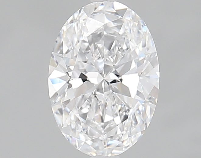 1.16 Carat Oval Lab Diamond with  Cut Diamond in 14KT  view 1
