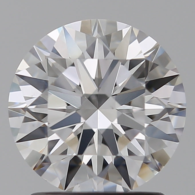 1.53 Carat Round Lab Diamond with  Cut Diamond in 14KT  view 1
