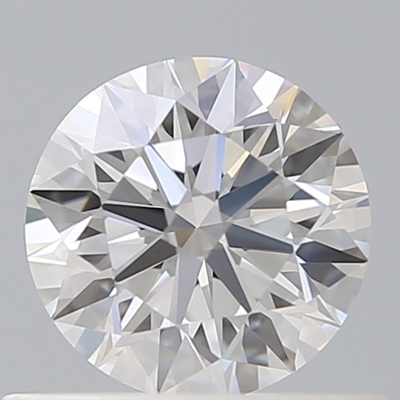 0.59 Carat Round Lab Diamond & 0.59 Carat Round Lab Diamond with  Cut Diamond in 14KT  view 1
