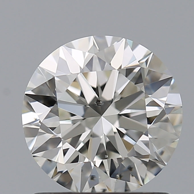 1.04 Carat Round Natural Diamond with  Cut Diamond in 14KT  view 1
