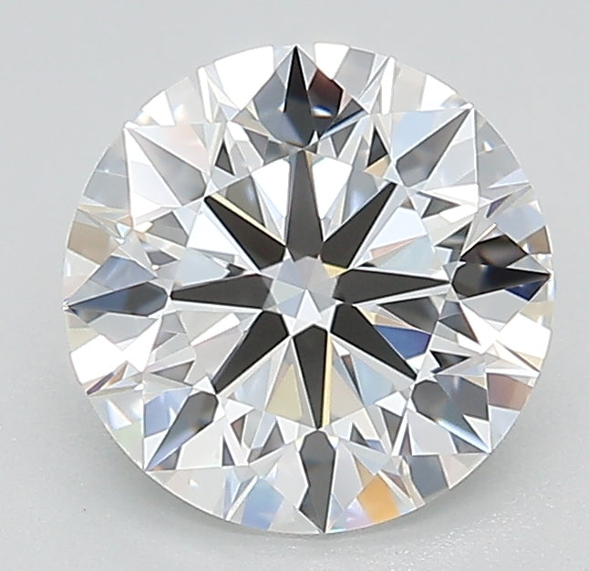 1.93 Carat Round Lab Diamond with  Cut Diamond in 14KT  view 1
