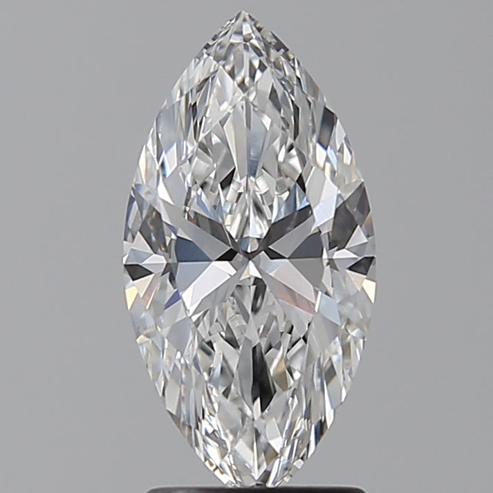 1.9 Carat Marquise Lab Diamond with  Cut Diamond in 14KT  view 1
