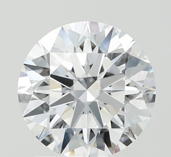 1.53 Carat Round Lab Diamond with  Cut Diamond in 14KT  view 1
