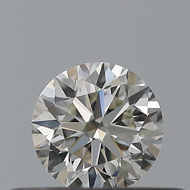 0.3 Carat Round Natural Diamond with  Cut Diamond in 14KT  view 1
