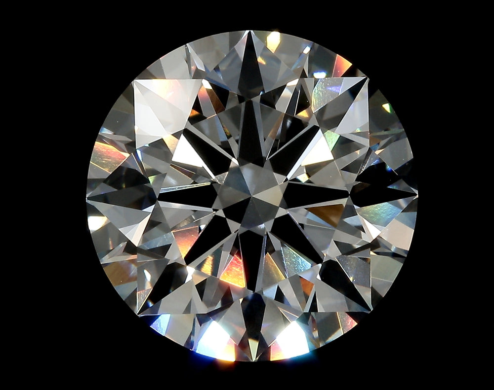 3.0 Carat Round Lab Diamond with  Cut Diamond in 14KT  view 1
