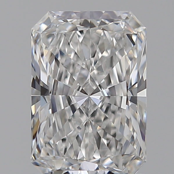 1.08 Carat Radiant Lab Diamond with  Cut Diamond in 14KT  view 1
