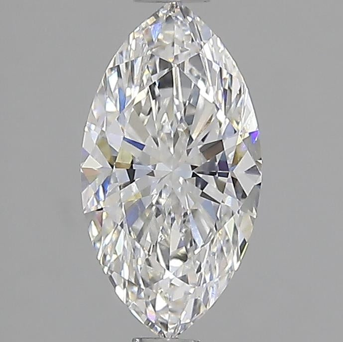 1.98 Carat Marquise Lab Diamond with  Cut Diamond in 14KT  view 1
