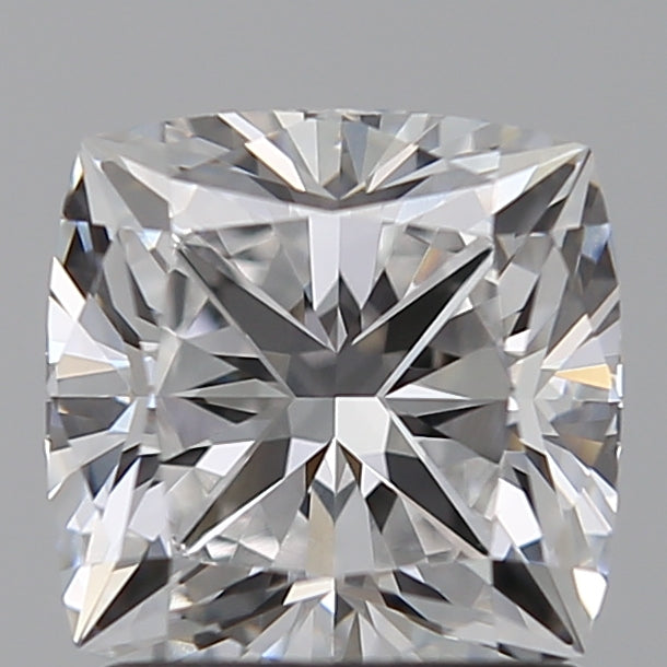 1.5 Carat Cushion Lab Diamond with  Cut Diamond in 14KT  view 1
