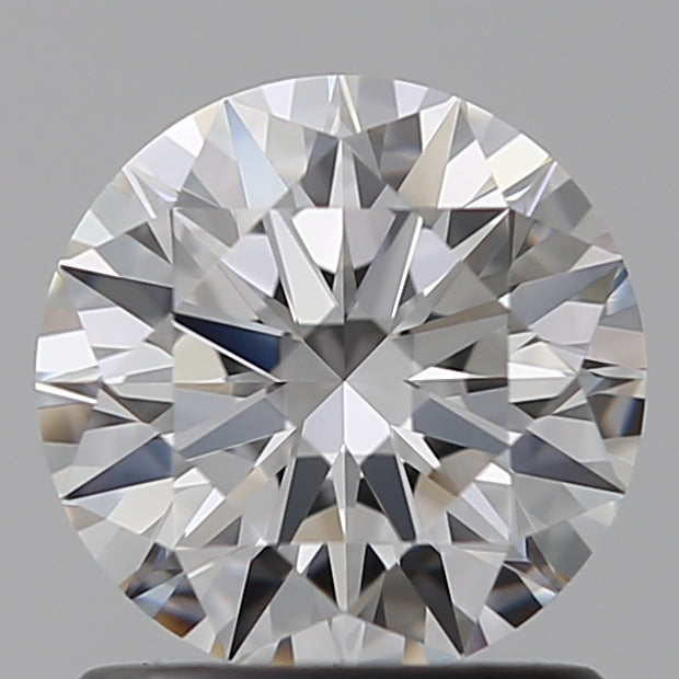 1.07 Carat Round Lab Diamond with  Cut Diamond in 14KT  view 1
