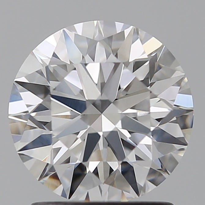 1.54 Carat Round Lab Diamond with  Cut Diamond in 14KT  view 1
