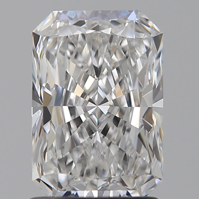 1.5 Carat Radiant Lab Diamond with  Cut Diamond in 14KT  view 1
