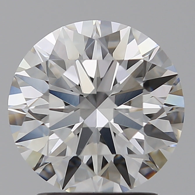 2.03 Carat Round Lab Diamond with  Cut Diamond in 14KT  view 1

