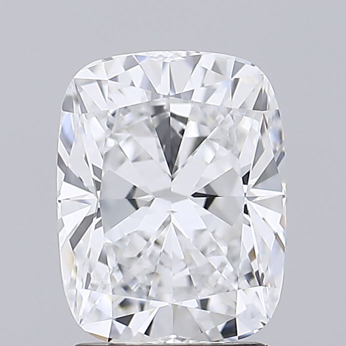 1.91 Carat Cushion Lab Diamond with  Cut Diamond in 14KT  view 1
