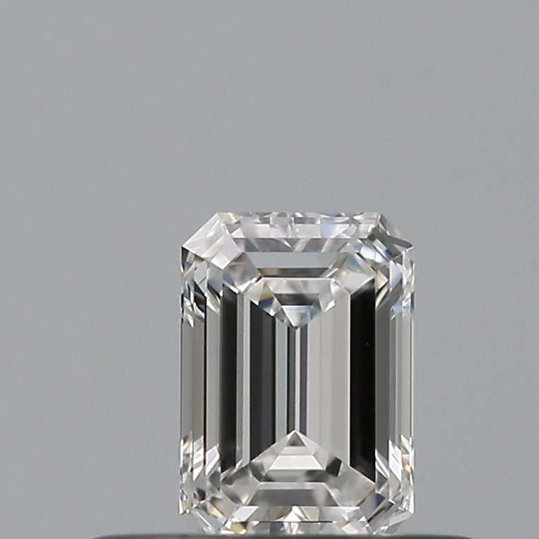 0.3 Carat Emerald Natural Diamond with  Cut Diamond in 14KT  view 1

