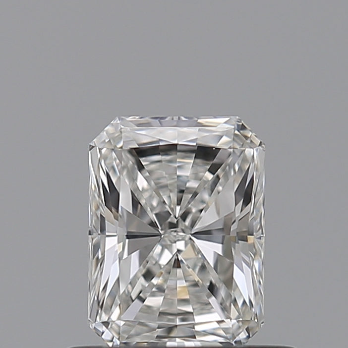 0.51 Carat Radiant Natural Diamond with  Cut Diamond in 14KT  view 1
