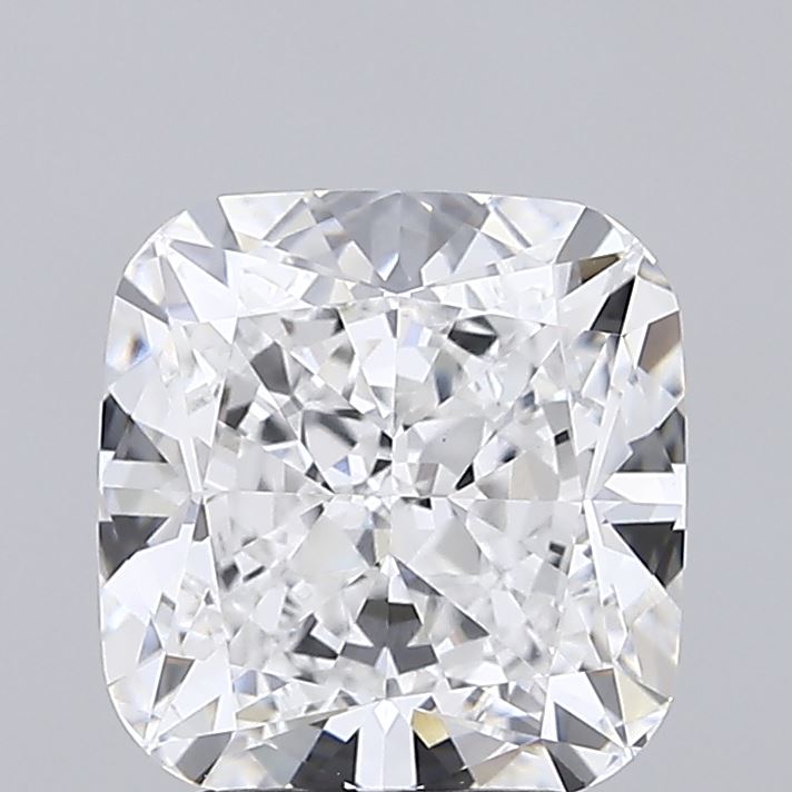 1.56 Carat Cushion Lab Diamond with  Cut Diamond in 14KT  view 1
