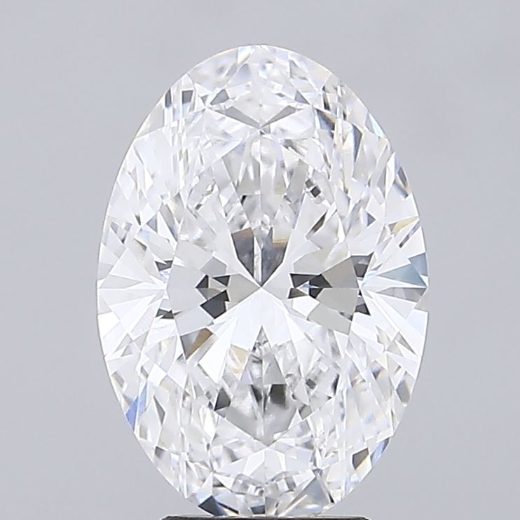 0.99 Carat Oval Lab Diamond with  Cut Diamond in 14KT  view 1
