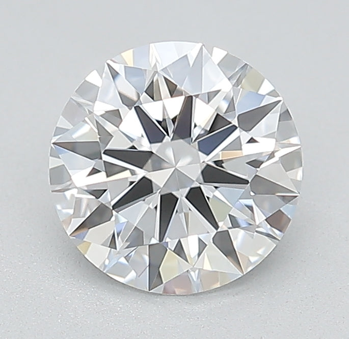 1.46 Carat Round Lab Diamond with  Cut Diamond in 14KT  view 1
