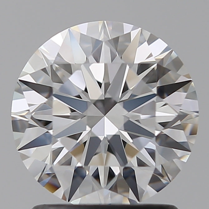 1.5 Carat Round Lab Diamond with  Cut Diamond in 14KT  view 1
