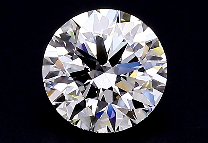 2.5 Carat Round Lab Diamond with  Cut Diamond in 14KT  view 1
