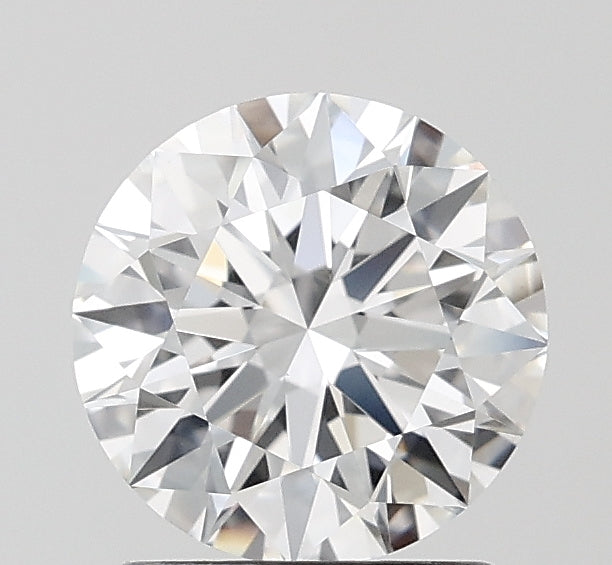1.62 Carat Round Lab Diamond with  Cut Diamond in 14KT  view 1
