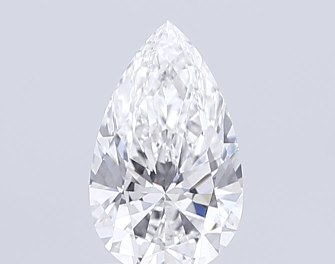 2.04 Carat Pear Lab Diamond with  Cut Diamond in 14KT  view 1
