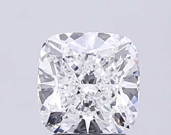 3.02 Carat Cushion Lab Diamond with  Cut Diamond in 14KT  view 1
