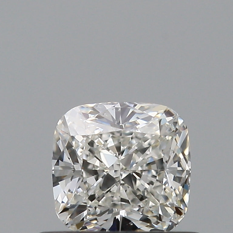 0.5 Carat Cushion Natural Diamond with  Cut Diamond in 14KT  view 1
