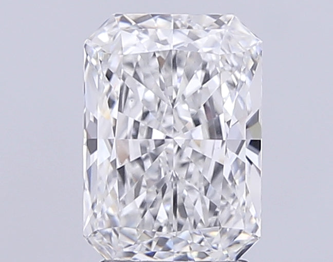 3.02 Carat Radiant Lab Diamond with  Cut Diamond in 14KT  view 1
