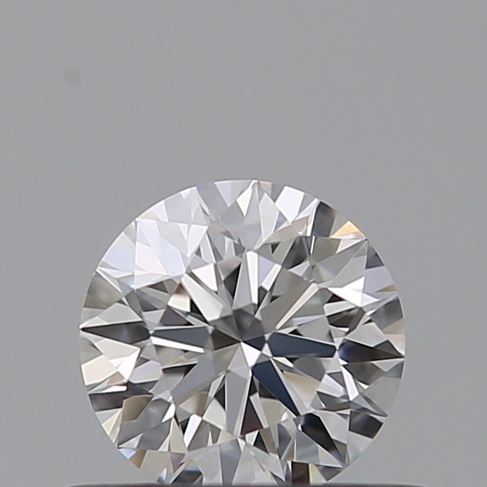 0.4 Carat Round Natural Diamond with  Cut Diamond in 14KT  view 1

