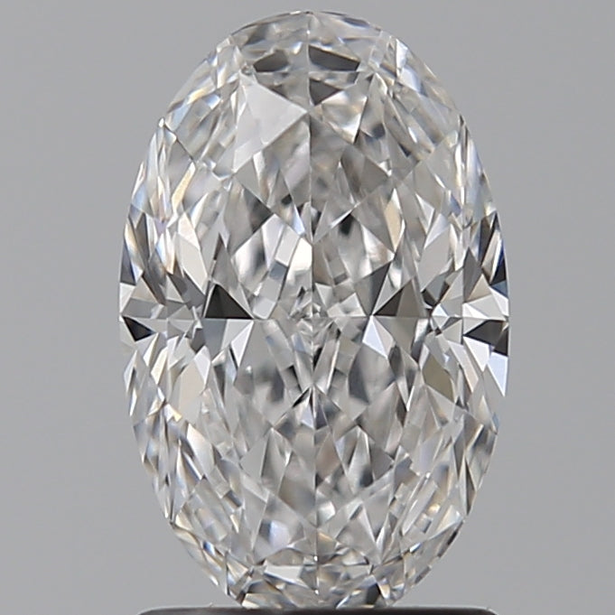 1.56 Carat Oval Lab Diamond with  Cut Diamond in 14KT  view 1
