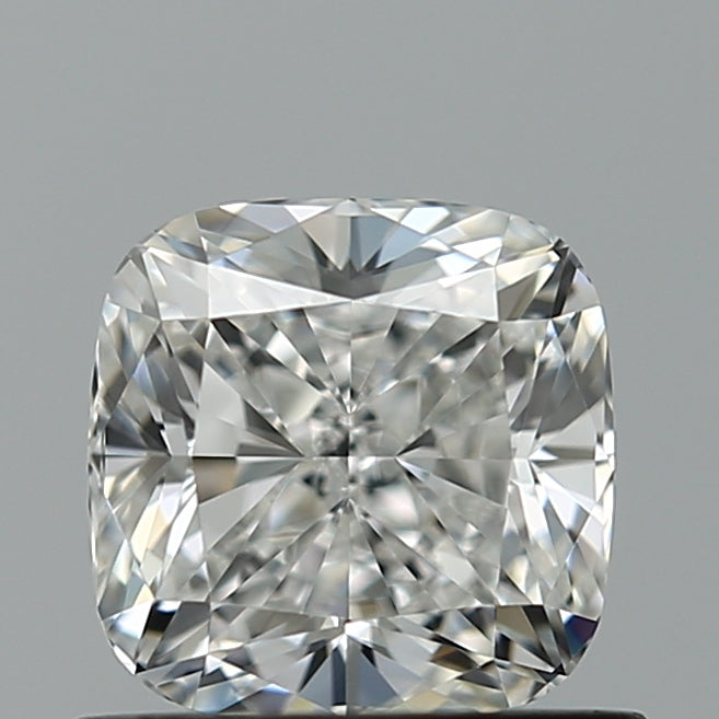 0.91 Carat Cushion Natural Diamond with  Cut Diamond in 14KT  view 1
