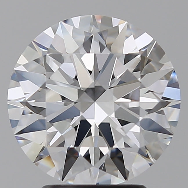 3.1 Carat Round Lab Diamond with  Cut Diamond in 14KT  view 1
