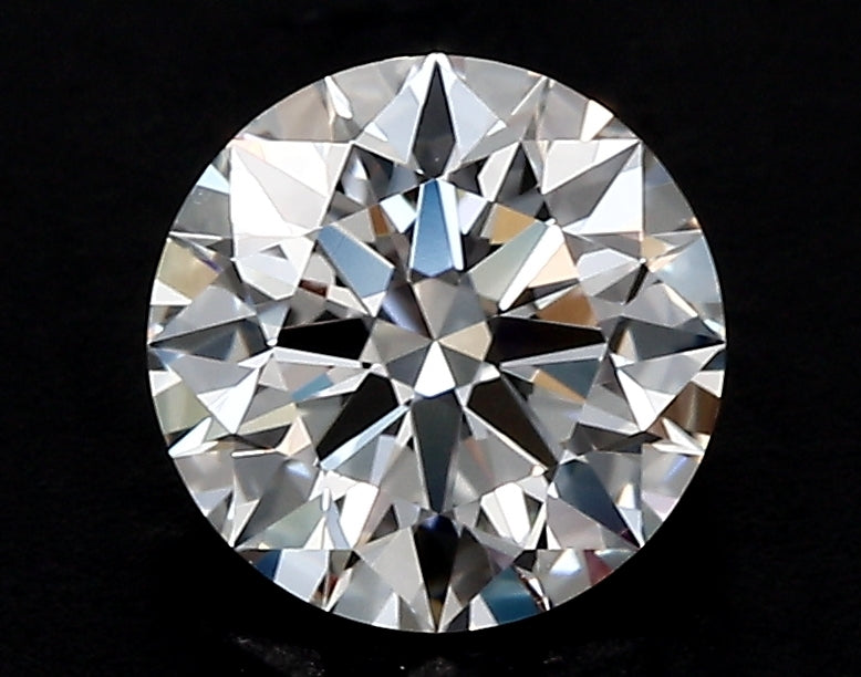 2.5 Carat Round Lab Diamond with  Cut Diamond in 14KT  view 1
