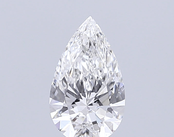 2.01 Carat Pear Lab Diamond with  Cut Diamond in 14KT  view 1
