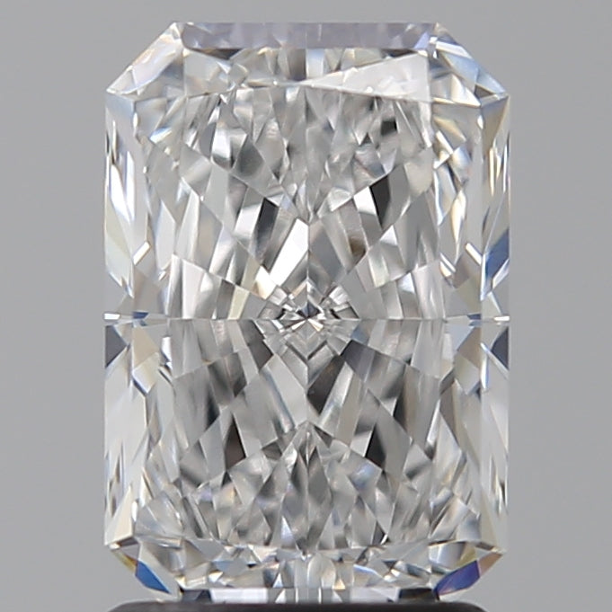 1.9 Carat Radiant Lab Diamond with  Cut Diamond in 14KT  view 1
