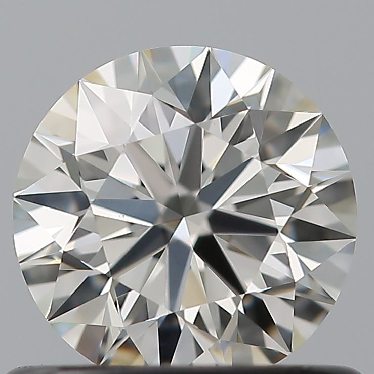 0.6 Carat Round Natural Diamond & 0.6 Carat Round Natural Diamond with  Cut Diamond in 14KT  view 1

