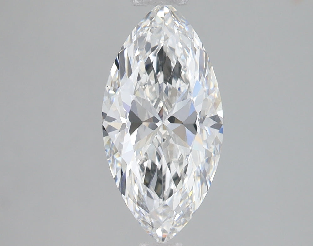 1.58 Carat Marquise Lab Diamond with  Cut Diamond in 14KT  view 1
