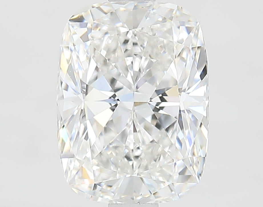 2.04 Carat Cushion Lab Diamond with  Cut Diamond in 14KT  view 1
