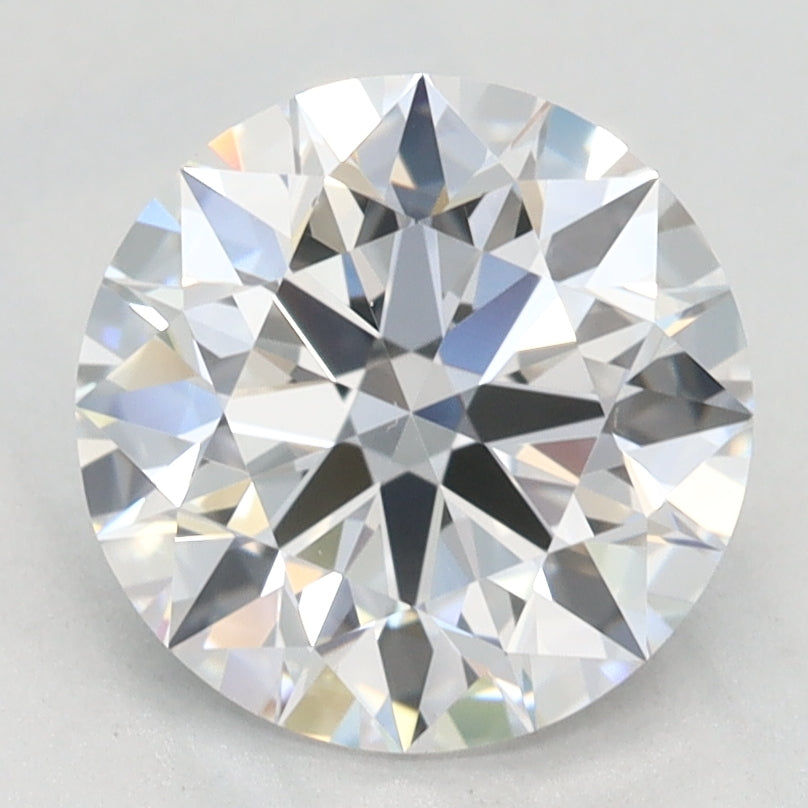 2.0 Carat Round Lab Diamond with  Cut Diamond in 14KT  view 1
