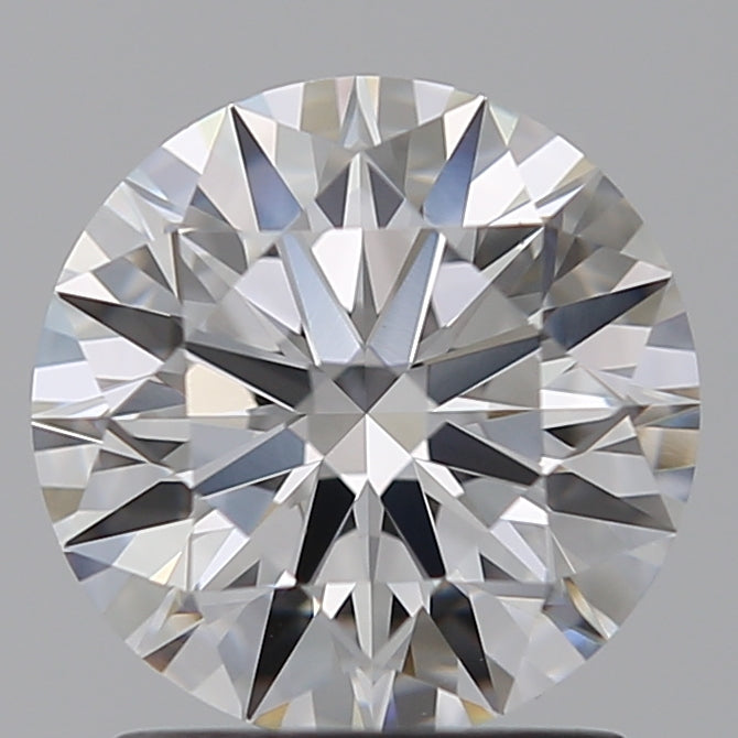 1.53 Carat Round Lab Diamond with  Cut Diamond in 14KT  view 1
