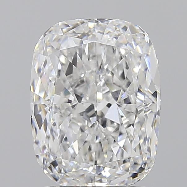2.3 Carat Cushion Lab Diamond with  Cut Diamond in 14KT  view 1

